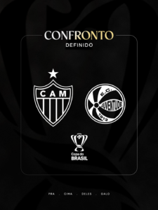 Galo enfrentará o Juventude nas oitavas da Copa do Brasil