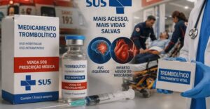 SUS amplia oferta de trombolíticos para infarto e AVC isquêmico